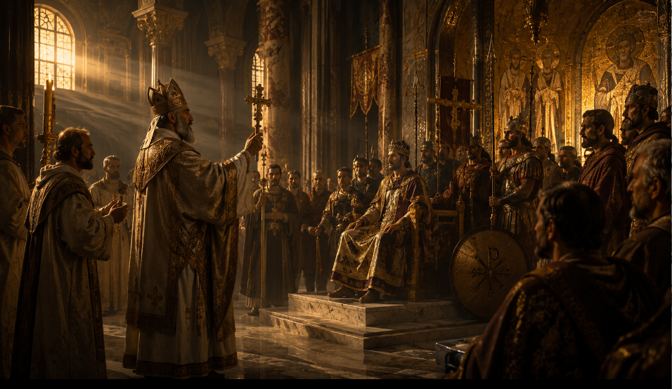 Project Unveiled historical scene: Imperial Orthodoxy